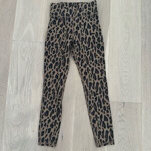 Michi Leopard animal print leggings xs